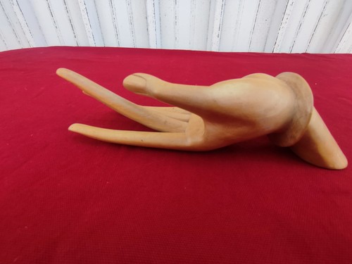 Mano legno porta anelli - mano,