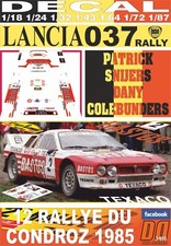 DECAL LANCIA 037 RALLY