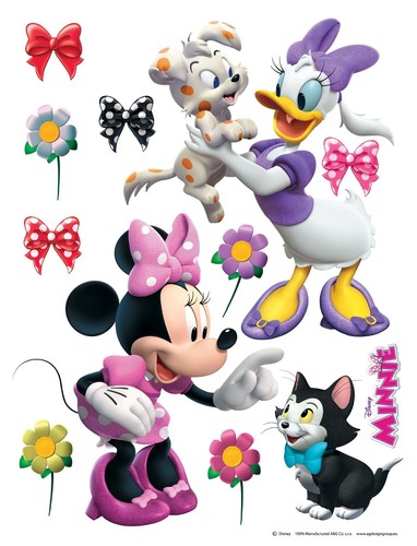 Minnie mouse wall - wall, stickers