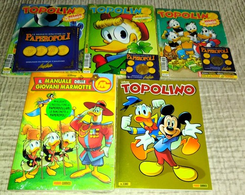 Topolino 3121 con monete - topolino,