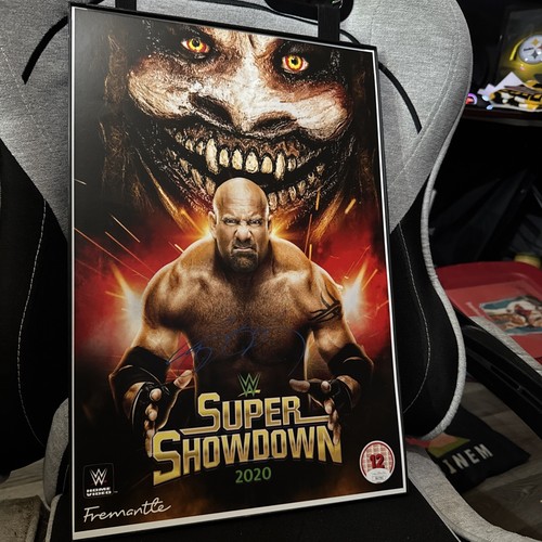 Poster super showdown firmato - super,