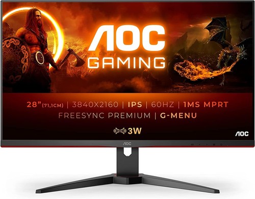 Aoc u28g2ae pollici 4k - u28g2ae/bk,