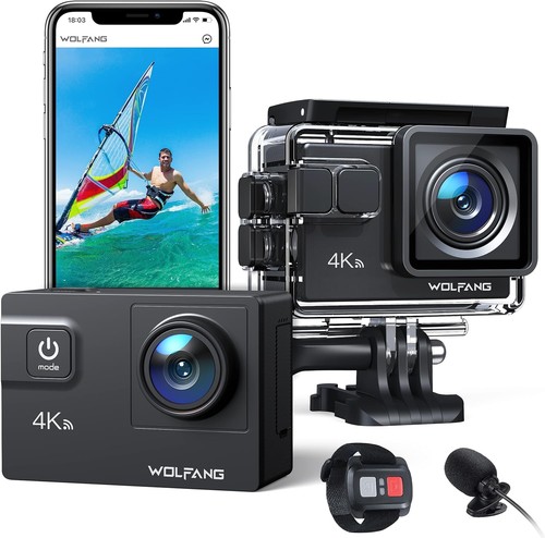 Wolfang action cam ga300 - wolfang, 4k
