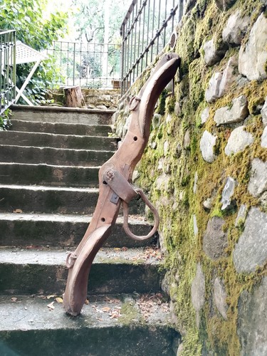 Giogo legno massello - in,