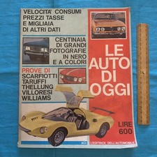 RIVISTA LE AUTO DI OGGI -