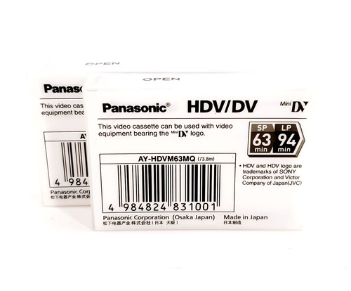Panasonic hdv dv - panasonic, hdv/dv