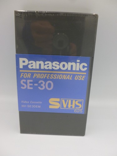 Panasonic super vhs - super, cassetta