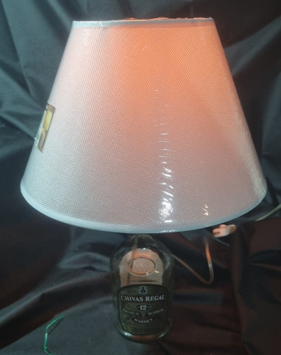 Lampada abat jour bottiglia