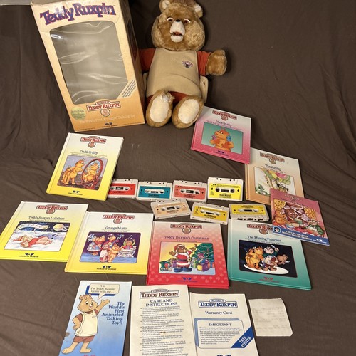 Teddy ruxpin vintage 1985 - teddy, in