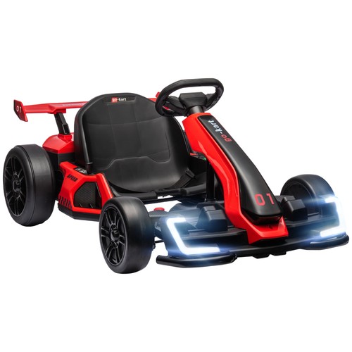 Homcom kart elettrico - go-kart,