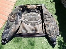RARITA' Bomber giubbotto harley davidson giubbino Originale leather jacket