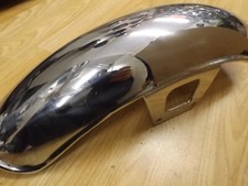 Parafango anteriore cromato