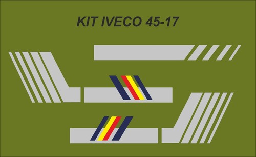Kit adesivi per cabina - adesivi,