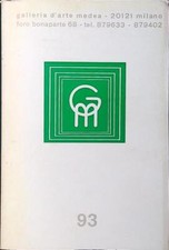 ALFONSO AVANESSIAN MARZO-APRILE 1976 AA.VV. GALLERIA D'ARTE MEDEA 1976 