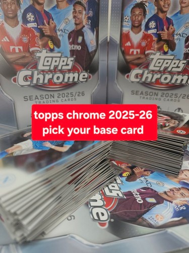 Topps chrome ucc - chrome, 2025/26
