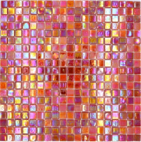 Mosaico mix rosso arancione - mix, rosso/arancione