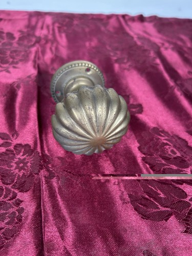 Pomolo antico ottone con - ottone,
