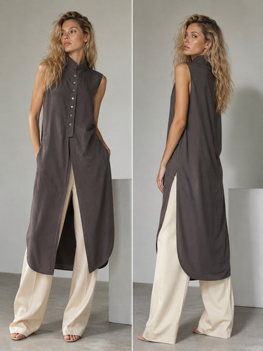Top tunica brunello cucinelli - top,