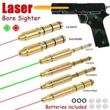 Mirino laser tattico .177/22LR/.223Rem/.38spl/.45ACP rosso/verde alesatore