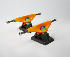 Skateboard camion Zorlac Deadbolt vintage anni 80 colore arancione 8,5" nuovo vecchio magazzino