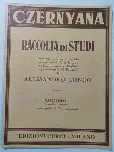 Spartito pianoforte czernyana - spartito,