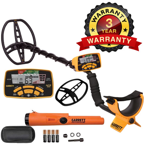Garrett ace 400 metal detector - ace,