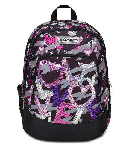 Zaino seven girl scuola - zaino,