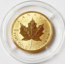 Moneta oro 5 dollari 1/10 oz