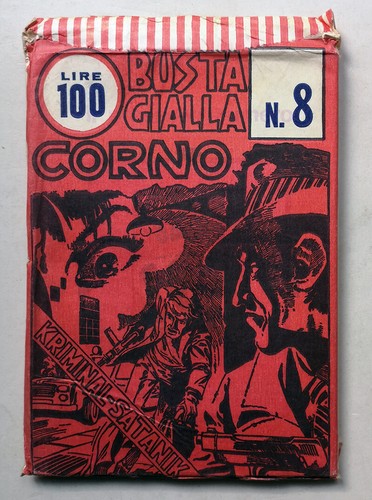 Busta gialla corno 8 - busta, n.