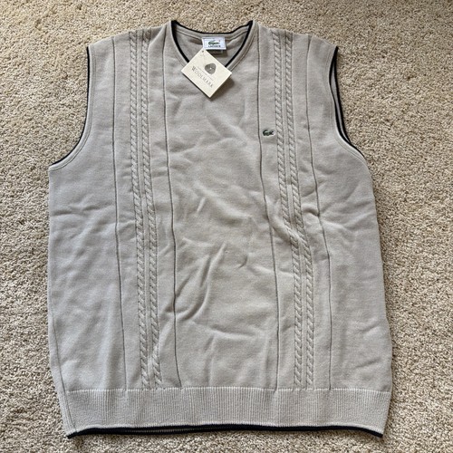 Lacoste uomo gilet lana - tg,