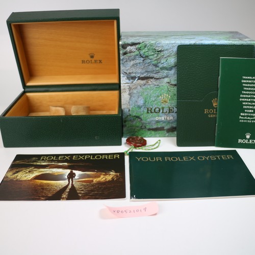 Rolex 16570 explorer - watch, box