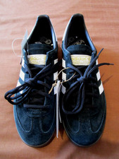 B.NUOVE SCARPE DA GINNASTICA UOMO ADIDAS ORIGINALS HANDBALL SPECIAL NERE UK 7,5 26,5 cm DB3021