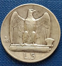 MONETA REGNO 5 LIRE AQUILOTTO