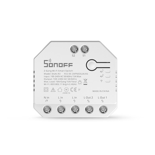 Sonoff dual domotica 2 - domotica,
