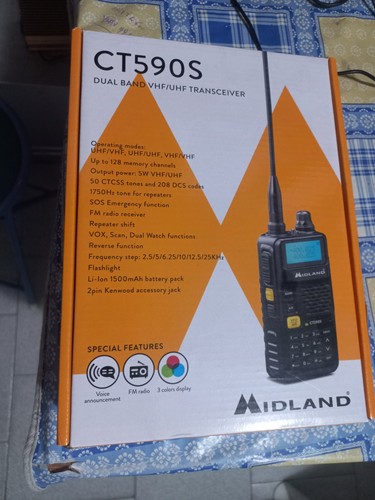 Midland ct590s dual band - dual,
