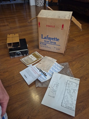 Radio vintage lafayette - radio,