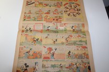 Giornale d'epoca Dayton Journal fumetto 28 ottobre 1934 Topolino Popeye 