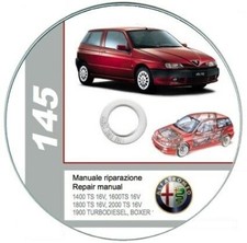 Alfa Romeo 145 & 146 (1994-2001) manuale officina - repair manual su cd