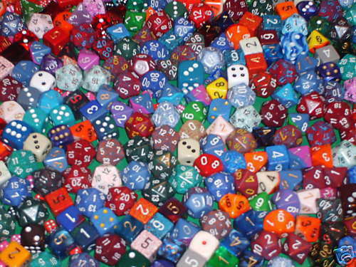 Dungeons dragons poli dadi - &,