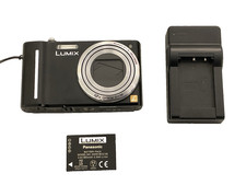 Panasonic Lumix DMC-TZ8 fotocamera digitale caricatore di terze parti incluso