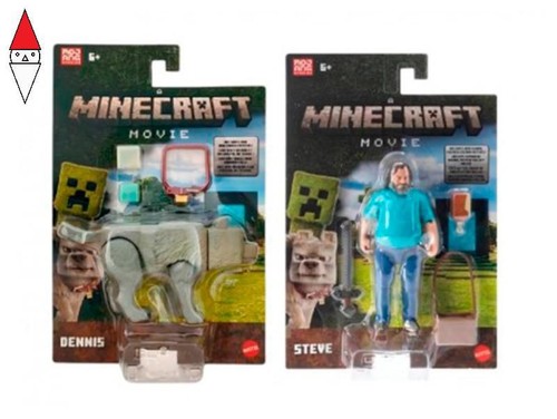 Action figure mattel - action, minecraft