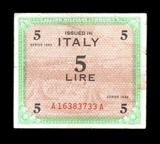 [NC] BANCONOTA OCUPAZIONE 5 AM