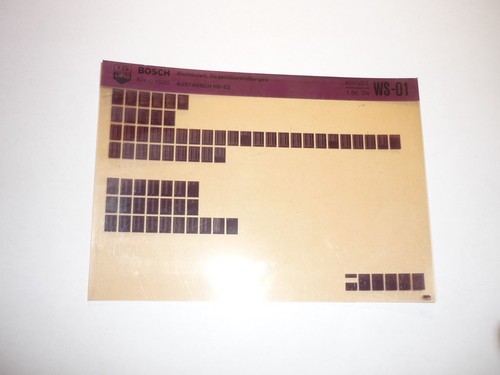 Bosch microschede 1986 - bosch,
