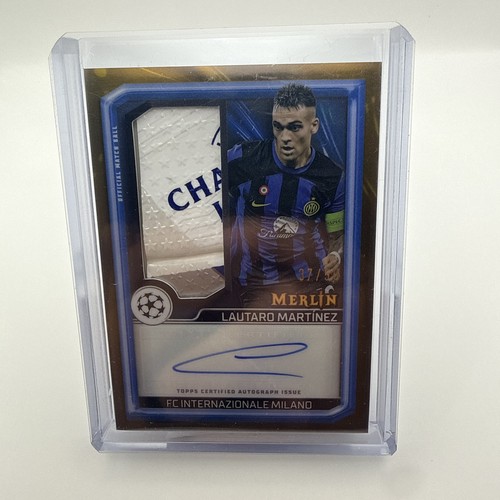 2023 topps merlin lautaro - topps,
