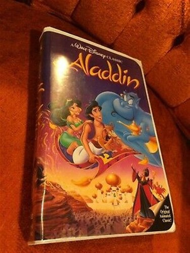 Aladdin 1662 vhs tape early - vhs, tape,