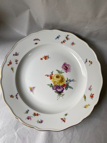 Piatto esclusivo meissen fiore - esclusivo,