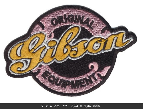 Gibson toppa patch - toppa, chitarre