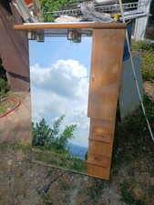 Specchiera mobiletto bagno con luci Cm 89x 109 X 17