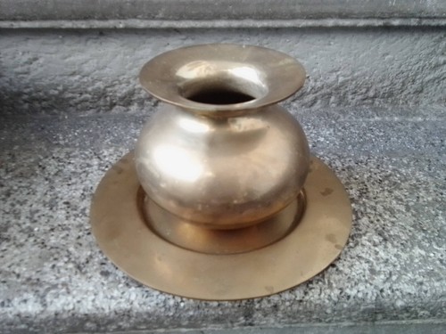 Centrotavola ottone massiccio