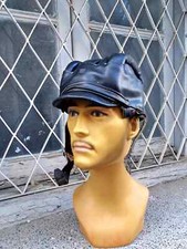 Casco in pelle per bici/bicicletta imbottita vintage anni 40 | Raro | Da collezione |